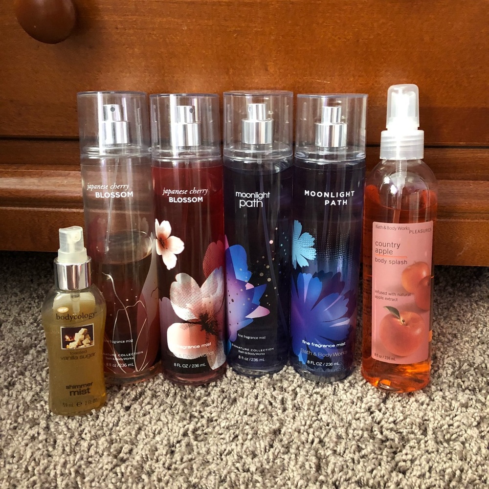 Bath and Body Works fragrance set
